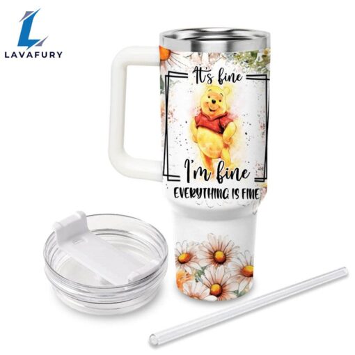 Custom Name Everything Is Fine Tumbler