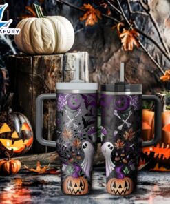 Custom Name Halloween Themed Tumbler…