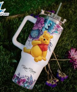 Custom Name Just Pooh Printed Tumbler