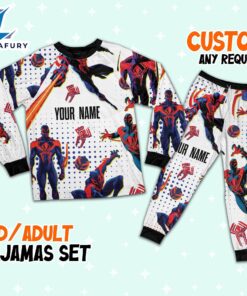 Custom Spiderman 2099 Colorful Pajamas…