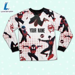 Custom Spiderman Miles Morales Colorful Pajamas - Family Disneyland Matching Pajamas Set