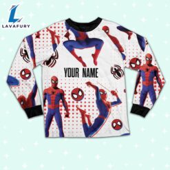 Custom Spiderman Peter B Parker Colorful Pajamas - Family Disneyland Matching Pajamas Set