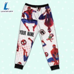 Custom Spiderman Peter B Parker Colorful Pajamas - Family Disneyland Matching Pajamas Set