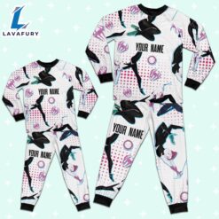 Custom Spiderman Spidergwen Colorful Pajamas - Movie Cartoon Holiday Pajamas