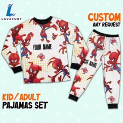 Custom Spiderman Spiderham Colorful Pajamas…