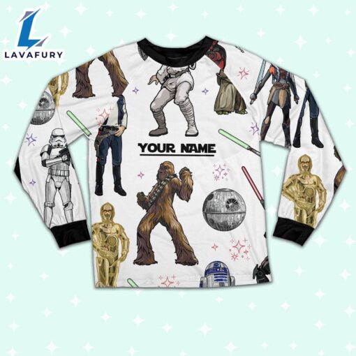 Custom Star Wars Characters Colorful Pajamas – Family Disneyland Matching Pajamas Set