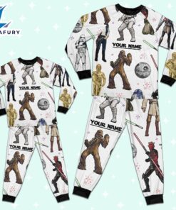 Custom Star Wars Characters Colorful Pajamas - Family Disneyland Matching Pajamas Set