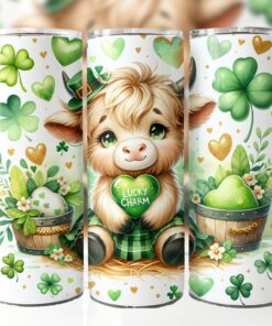 Cute Highland Cow Lucky Charm…