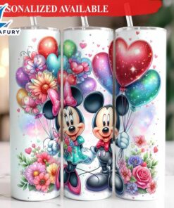 Cute Mickey Mouse Valentine Tumbler…