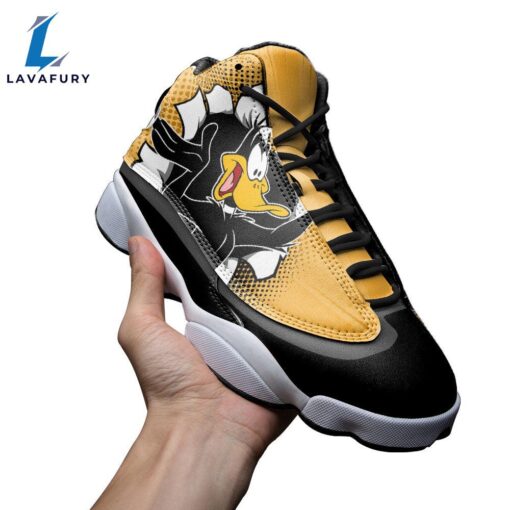 Daffy Duck J13 Sneakers Custom Comic Style Shoes