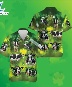 Dairy Cow Shamrock St Patricks…