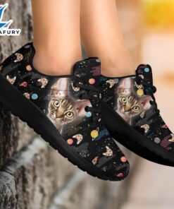 Devon Rex Cat Sneakers Sporty Shoes For Cat Lover