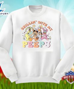 Disney Characters Easter Chillin With My Peeps Shirt Idea