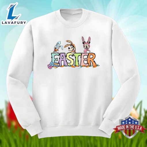 Disney Easter Mickey And Friend Bunny Shirt Holiday