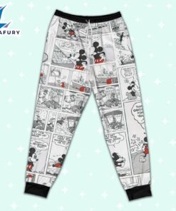 Disney Mickey Mouse Retro Comic Life Style - Family Disneyland Matching Pajamas Set