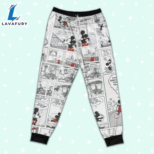 Disney Mickey Mouse Retro Comic Life Style – Family Disneyland Matching Pajamas Set