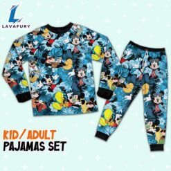 Disney Mickey Mouse Summer Tropical Vacation - Family Disneyland Matching Pajamas Set