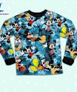 Disney Mickey Mouse Summer Tropical Vacation - Family Disneyland Matching Pajamas Set