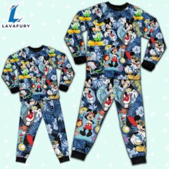 Disney Mickey Mouse Summer Vacation - Family Disneyland Matching Pajamas Set