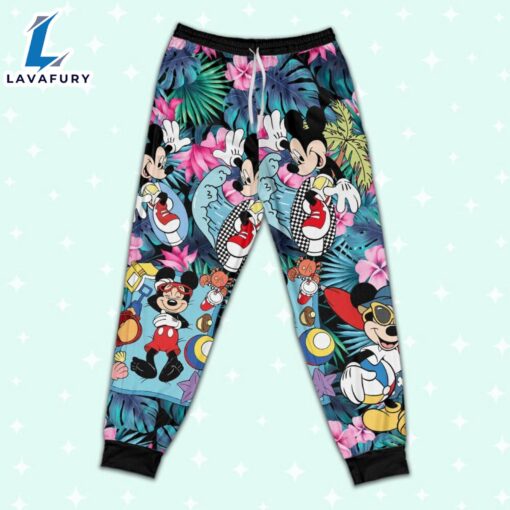 Disney Mickey Mouse Tropical Summer Vacation – Family Disneyland Matching Pajamas Set