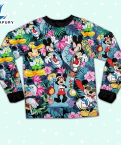 Disney Mickey Mouse Tropical Summer Vacation - Family Disneyland Matching Pajamas Set