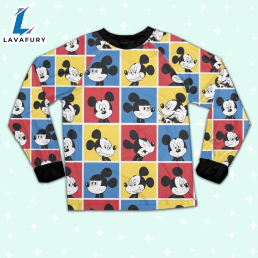 Disney Mickey Mouse Vintage Pop Art Emotion – Family Disneyland Matching Pajamas Set