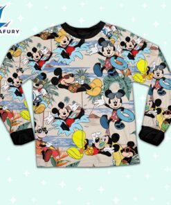 Disney Mickey on the Beach Summer Vacation - Family Disneyland Matching Pajamas Set