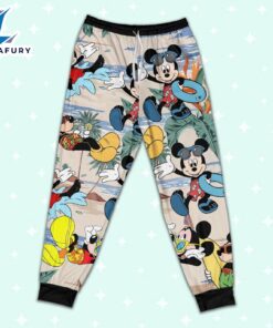 Disney Mickey on the Beach Summer Vacation - Family Disneyland Matching Pajamas Set