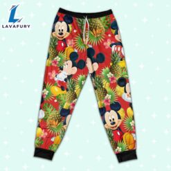 Disney Mickey Seamless Pineapple Summer Tropical - Family Disneyland Matching Pajamas Set