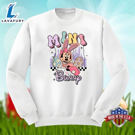 Disney Minnie Mouse Mini Bunny Easter Day Shirt Idea