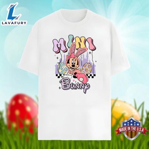 Disney Minnie Mouse Mini Bunny Easter Day Shirt Idea