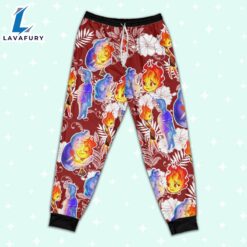 Disney Pixar Elemental Summer Beach Tropical Red Pajamas Set - Movie Cartoon Holiday Pajamas