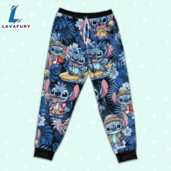 Disney Stitch Funny Summer Vacation Pajamas Set - Movie Cartoon Holiday Pajamas