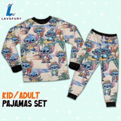 Disney Stitch Summer Vacation Pajamas…