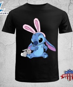 Disney Stitch With Easter Bunny…