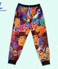 Disney Toy Story Colorful Summer Tropical Pajamas Set - Movie Cartoon Holiday Pajamas