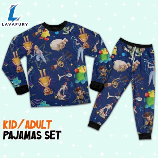 Disney Toy Story Go to Infinity and Beyond Pajamas Set – Movie Cartoon Holiday Pajamas