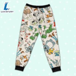 Disney Toy Story Seamless Cool Artwork Pajamas Set - Movie Cartoon Holiday Pajamas