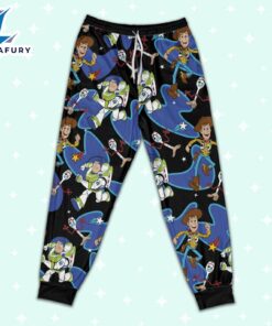 Disney Toy Story Woody Buzz Lightyear Forky Awesome Pajamas Set - Movie Cartoon Holiday Pajamas