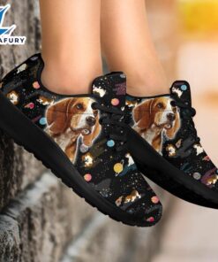 Dog Beagle Sneakers Sporty Shoes Funny