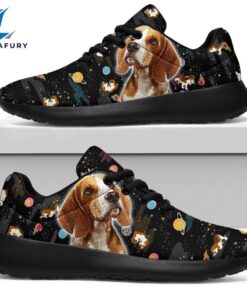 Dog Beagle Sneakers Sporty Shoes…