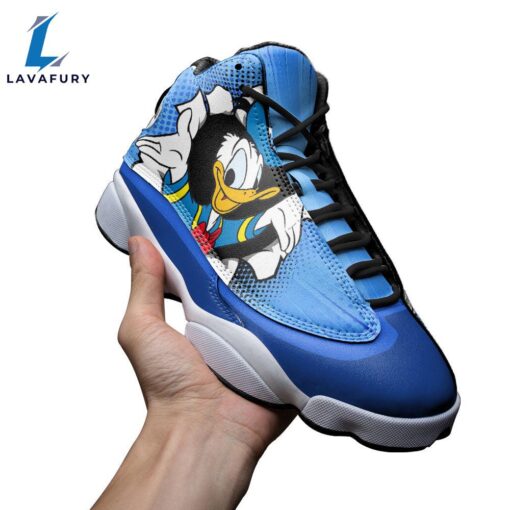 Donald J13 Sneakers Custom Comic Style Shoes