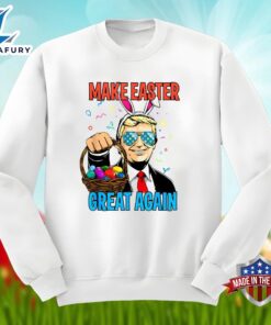 Donald Trump Bunny With Make Easter Day Great Again Shirt