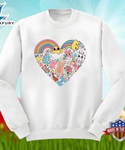 Easter Bunny In Heart Shirt Holiday