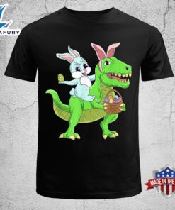 Easter Bunny Riding Dinosaur T…