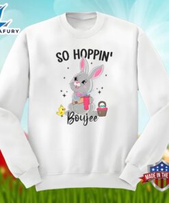 Easter Bunny Witg So Hoppin Boujee Unisex Shirt