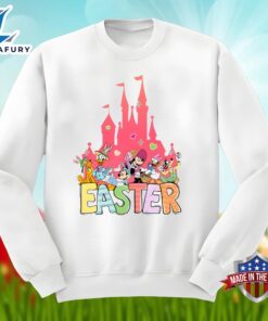 Easter Disney Castle With Mickey And Friends Unisex Shirt