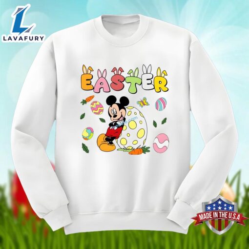 Easter Eggs And Mickey Mouse Youth Shirt