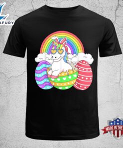 Easter Unicorn Shirt With Eggs…