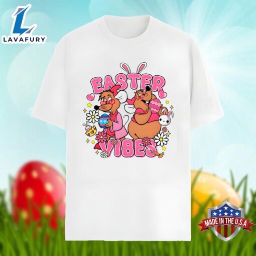 Easter Vibes With Cinderella Jaq And Gus Gus Shirt Men Women